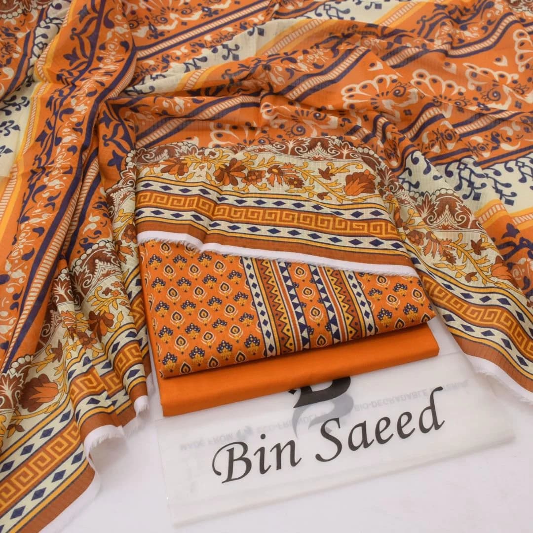 Kesar – Rust Paisley 3PC